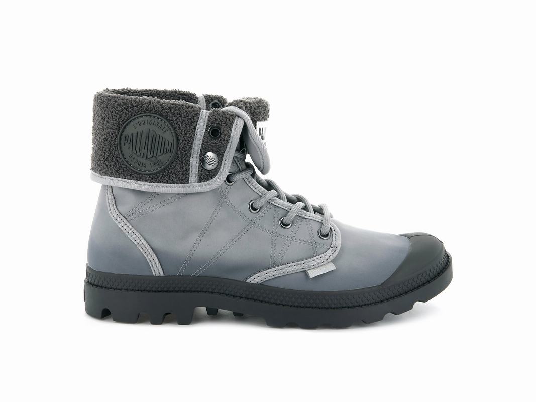 Botas Palladium Pallabrousse Baggy Tx Hombre - Gris/Gris Oscuro ||WQPC-01586||